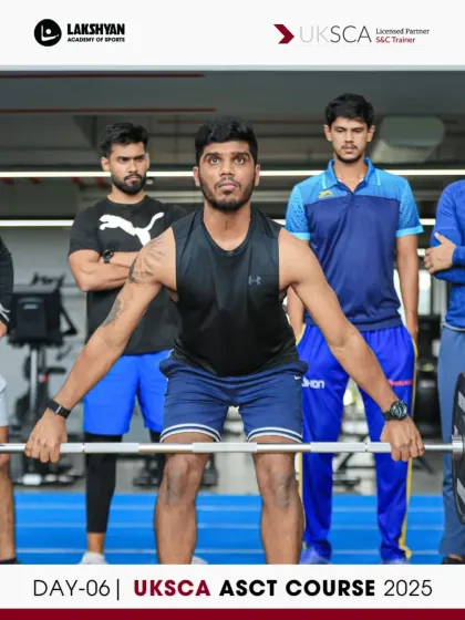 Lakshyan Academy of Sports - Coach & Trainer Education UKSCA Strength & Conditioning Certification photo 33
