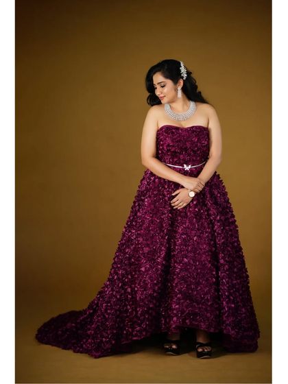 Creative Kalpane - Occasion Wear Rental Statement Gowns: Ruffles & Florals photo 40