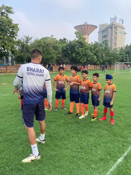 Prepping the BFA Under 10 team for greatness. We believe that growing together as a team is just as important as the game itself.