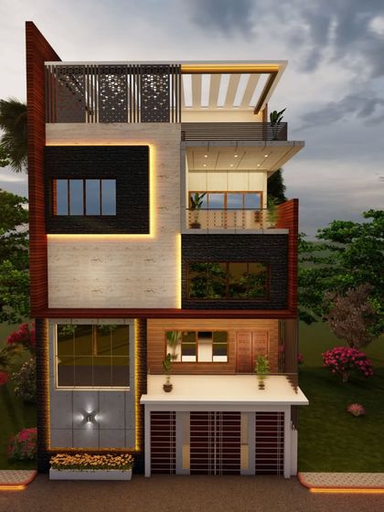 RJ Interiors & Architecture - Design & Build Services Modern Home Exteriors photo 54