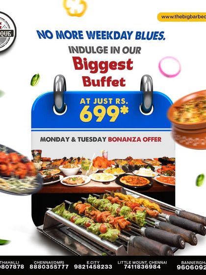 The Big Barbeque - Buffet Dining Experience Value Feasts: Our Best Deals photo 87