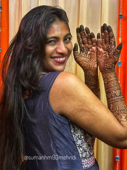 Suman Mehndi Designer - Bridal & Wedding Henna Full Bridal Henna photo 4