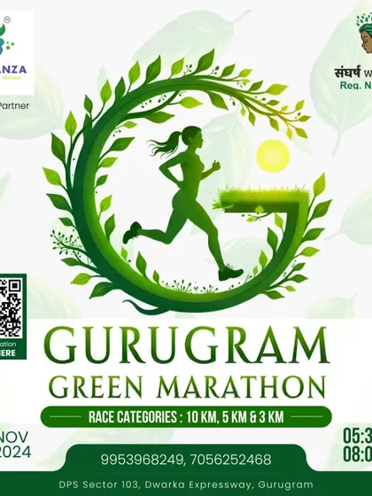 I am proud to partner with community events like the Gurugram Green Marathon as the official Zumba partner, bringing fitness and fun to a great cause.