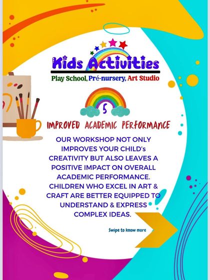 We find that excelling in art and craft leaves a positive impact on overall academic performance. Our students are better equipped to understand and express complex ideas.