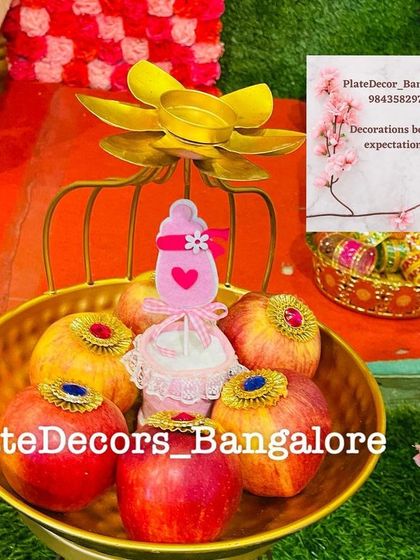 Sukeerthi - Ceremonial Gift & Platter Decoration Baby Shower & Seemantham Platters photo 14