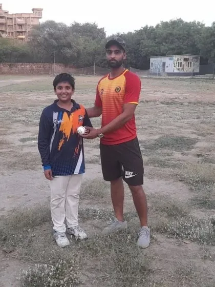 Man of the Match Shaurya Ahlawat, who delivered a great all-round performance with both bat and ball for the U-14s. We are proud to see our players step up in crucial moments.