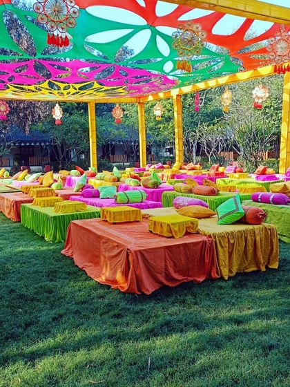 Vibrant Haldi & Mehendi Celebrations photo 4