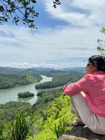 I have been dreaming of hosting a yoga retreat in the serene landscapes of Kerala for two years. Imagine practicing with these breathtaking views. Let me know if you would be interested in making this dream a reality.