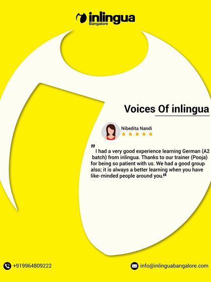Inlingua - Individual Language Courses Voices of Inlingua: Student Success Stories photo 17