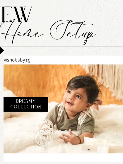 A dreamy collection from a 7-month-old's sitter session. We can create this beautiful boho setup in our studio or at your home.
