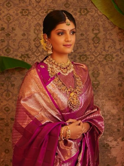 Shwetha Mahadev - Bridal Makeup Artistry Traditional South Indian Muhurtham Looks photo 37