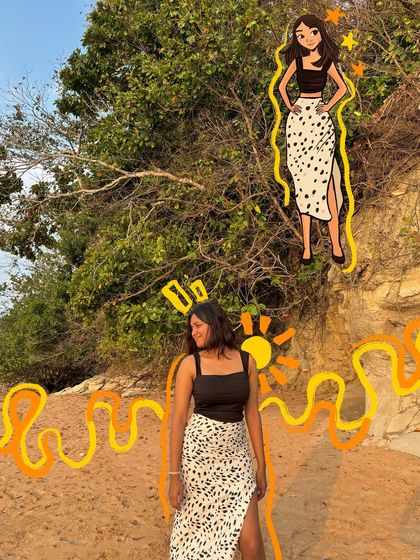 Vaishnavi Patel - Custom Photo & Video Art Cartoon Self-Portraits & Outfit Art photo 19