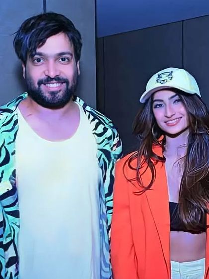 Another picture with Palak Tiwari, capturing the fun and collaborative energy we have when putting together her looks.