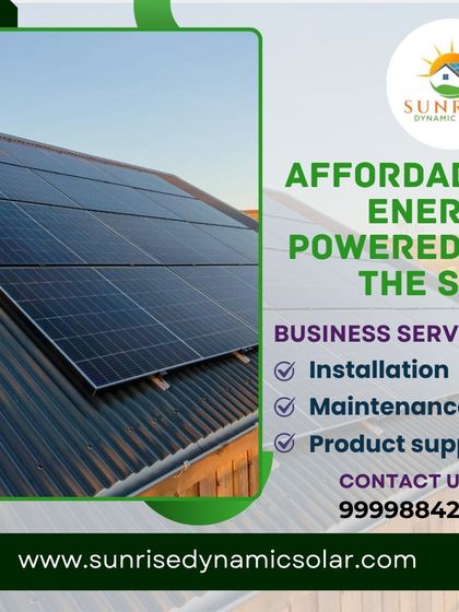 Sunrise Dynamic Solar - Solar System Maintenance Our Full Range of Solar Services photo 3