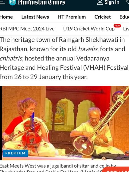 Sitar & Cello: A Musical Dialogue photo 41