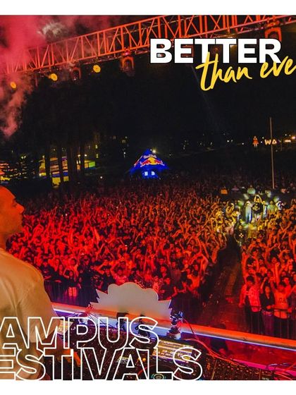 A look back at the incredible energy of last year's campus festivals. From the stage, the view of a packed crowd is always better than ever, and we specialize in creating these massive, memorable moments.