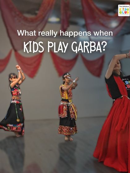 What really happens when kids play Garba? They're not just dancing; they're learning coordination, rhythm, and cultural traditions, all while experiencing the joy of a shared celebration.