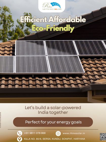 Rhine Solar - Solar Panel Installation Solutions for Your Home (Ghar ke Liye Solar) photo 3