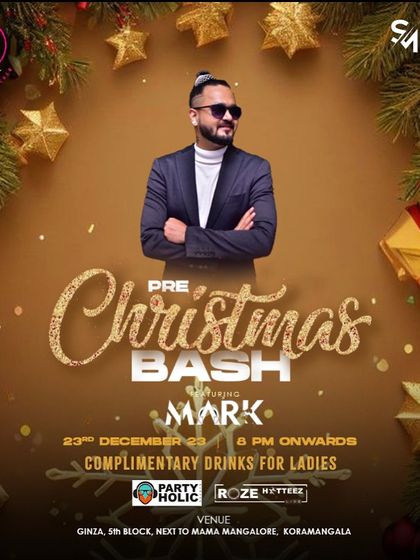 Kicking off the festive season with a Pre-Christmas Bash at Ginza. I curate special playlists to match the holiday spirit.