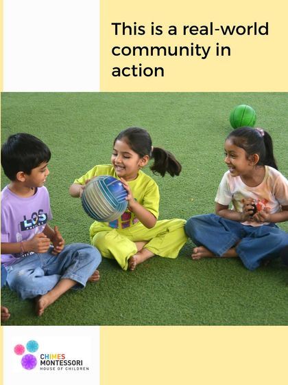 Chimes Montessori - Toddler Program (From 18 months) A World of Play: Indoors & Out photo 9