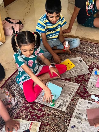 Little Creatives Club - Art Parties & Event Entertainment Happy Artists & Their Masterpieces photo 82