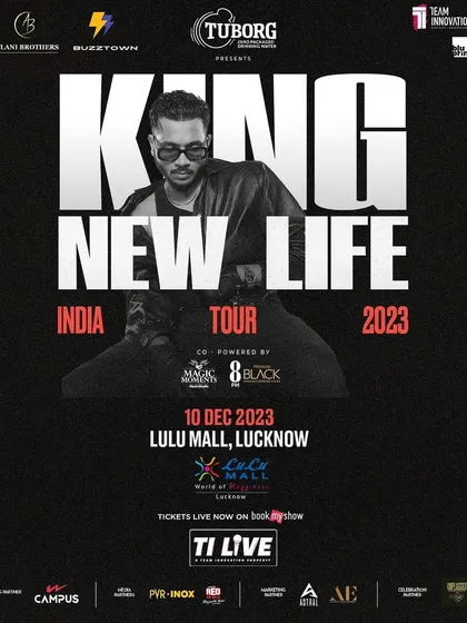 Landing a major artist like KING for his New Life India Tour requires a professional marketing strategy. This is the kind of high-impact promotional poster I design to build hype and drive ticket sales from day one.