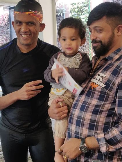 A proud moment with one of my youngest students and his father. It's a team effort, and I value the trust parents place in me to teach their children this vital life skill.