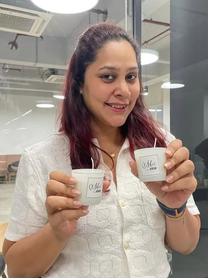 It was an unforgettable evening at Nykaa, where guests crafted their own candles. We believe in creating experiences, not just products.