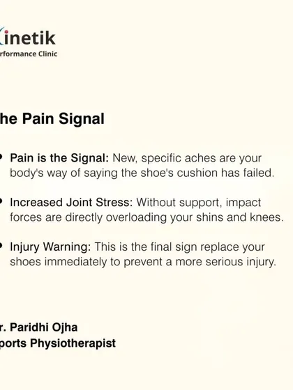 Pain is the final signal. If you start feeling new, specific aches in your shins or knees, it's your body's way of saying the shoe's support has failed. This is your last warning to replace them before a more serious injury occurs.