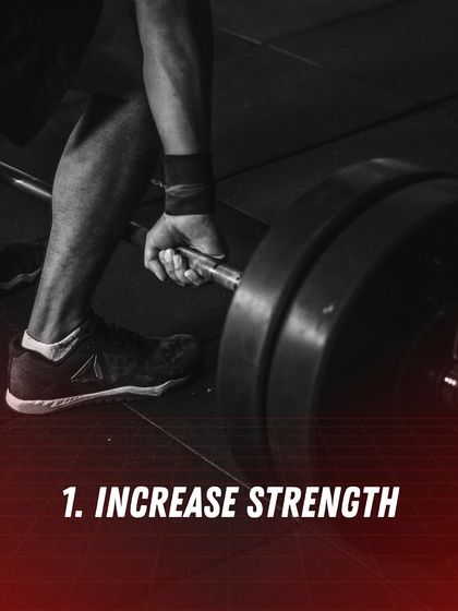 Gaining season tip: The key to building muscle is to progressively increase your strength over time.