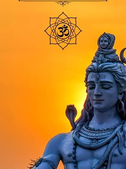 Lord Shiva, the Adiyogi, sits in deep meditation, representing the ultimate state of consciousness we seek. My guidance is aimed at helping you find this stillness and clarity within yourself through spiritual practices and understanding.