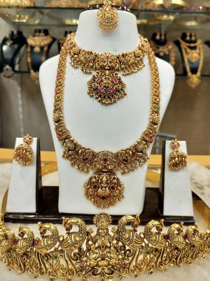 Lotus Bridal Studio - Wedding & Event Jewellery Rental Timeless Temple & Gold-Look Jewellery photo 7