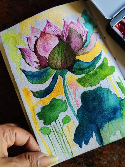 Pavna - Custom Artwork & Handmade Crafts Botanical Watercolor Paintings photo 16