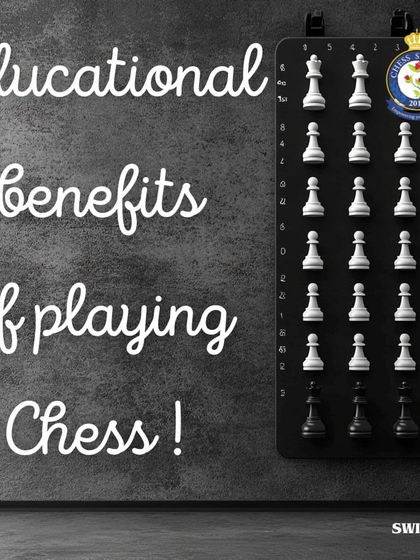 An introduction to the educational benefits of playing chess. The game is the ultimate classroom for teaching logic, concentration, and creativity.