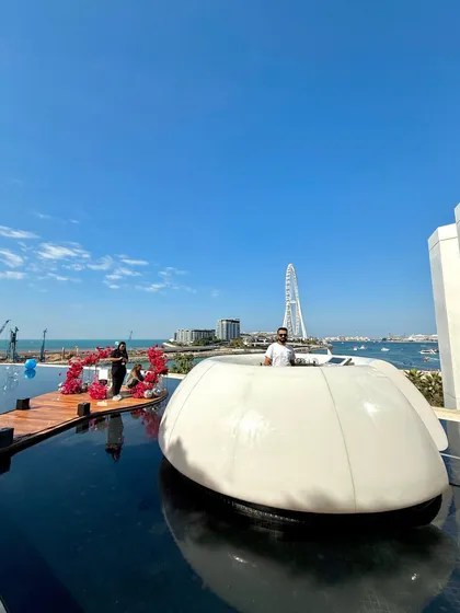 New year, new adventures. Ringing in 2025 with a stunning view of Dubai, doing what I love. This is the life of a destination DJ.