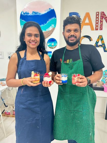 Paint Cafe Studio - Art & Craft Workshops Dessert & Designer Candle Making photo 32