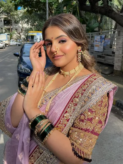 The bride's pose captures the confidence that comes with feeling beautiful in your own skin.