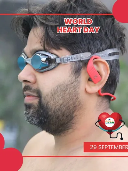 On World Heart Day, we remember that every stroke is a step towards a stronger heart. Swimming is one of the best ways to build cardiovascular health and endurance for life.
