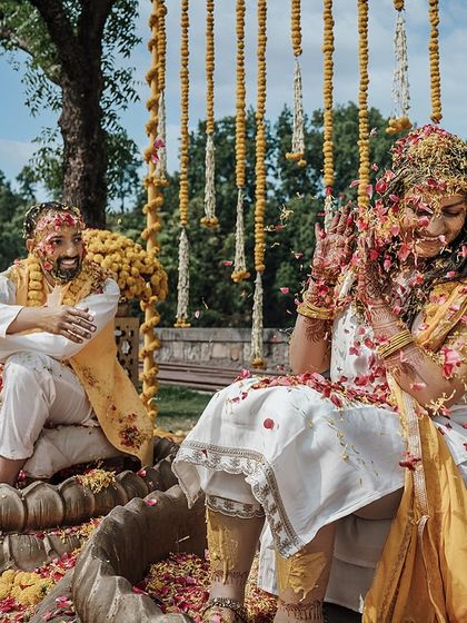 Haldi, Mehndi & Sangeet: Poori Masti & Dhamal photo 20