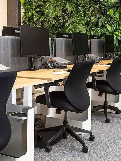 Integrating ergonomics into your office design boosts wellness and productivity. If you're upgrading your furniture, use our storage to manage the transition seamlessly.