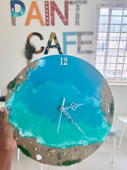 Paint Cafe Studio - Corporate Art Workshops Stunning Resin Art (Clocks, Trays & Decor) photo 17