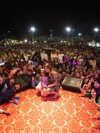 A selfie with the best people in the world, my audience! The energy in Indore was absolutely insane. Capturing these moments with you all is what I live for.