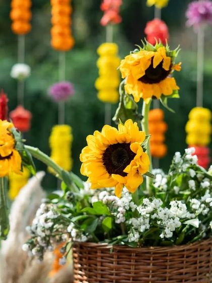 Vibrant Haldi & Mehendi Functions photo 65