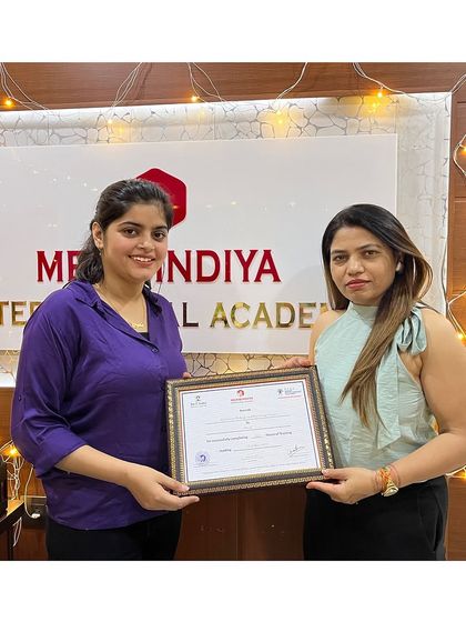 Another proud graduate joins the ranks of our successful alumni.