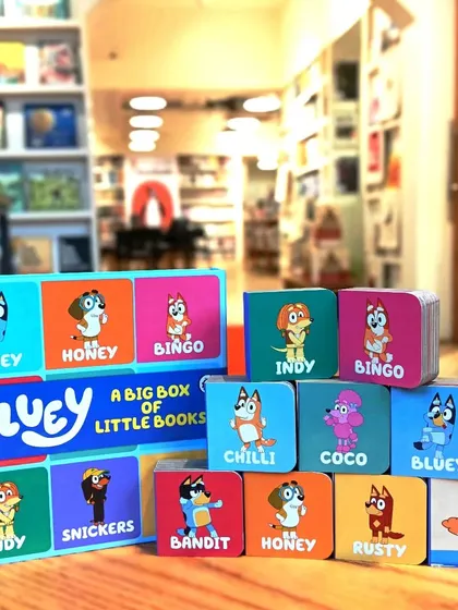 This collection of 'Bluey's Big Box of Little Books' is perfect for small hands and big imaginations.