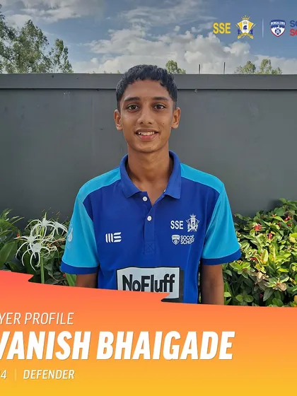 Avanish Bhaigade, a promising 14-year-old defender from our academy, selected for the BFC residential trial in Bellary. We provide the platform for such life-changing opportunities.