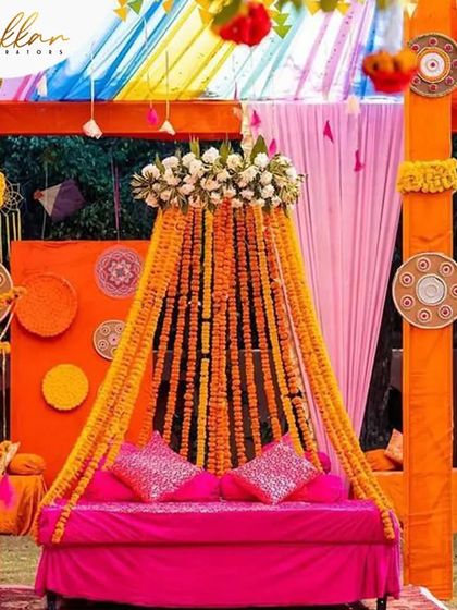 Vibrant Haldi & Mehendi Celebrations photo 35