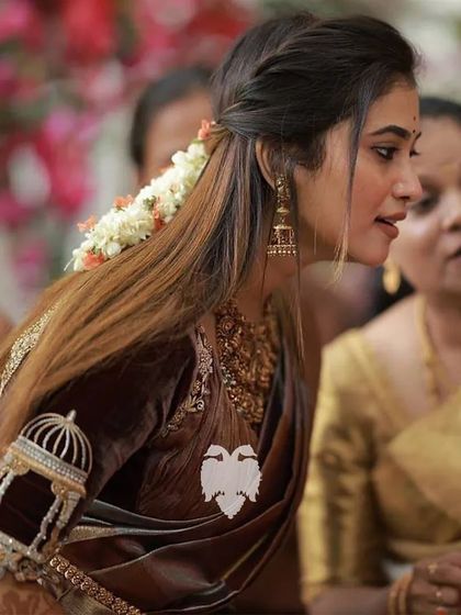 Blouse House by Mahitha Prasad - Custom Blouse Design & Embroidery The Velvet & Brocade Collection: A Royal Affair photo 8