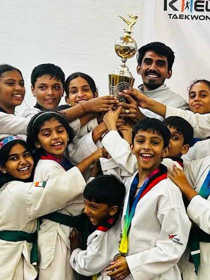 Victories are sweeter when shared. Here is our team celebrating our 2nd place overall trophy at the Champions Trophy 2023. We build individual champions, but we succeed as a team.