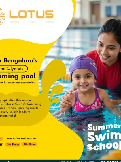 A young swimmer receives personalized instruction from one of our certified coaches during a 'Learn to Swim' session. We focus on building water confidence and proper technique in a fun, encouraging environment.